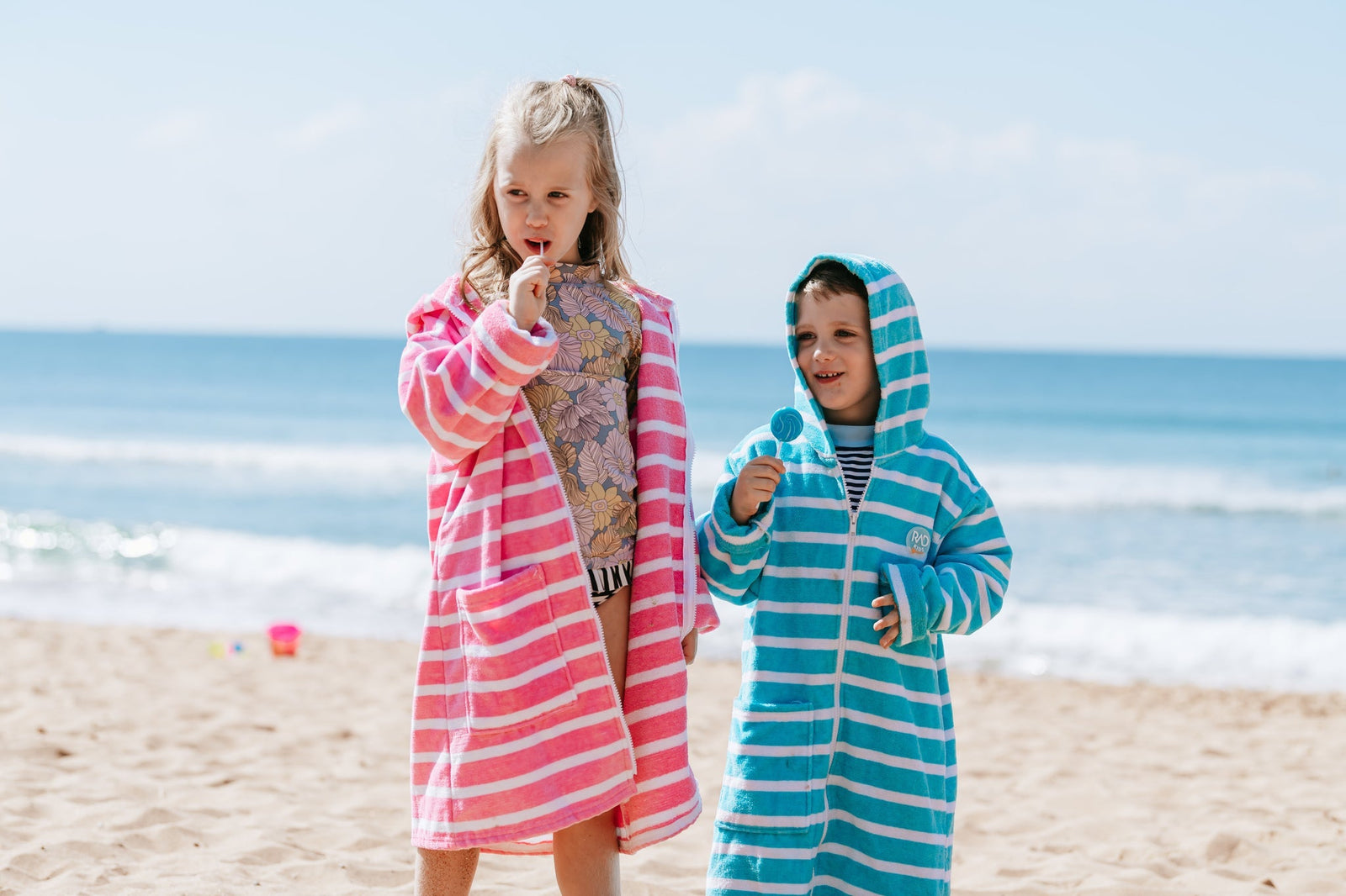 Zippy Kids Hooded Towels | Kids Towel with Zip